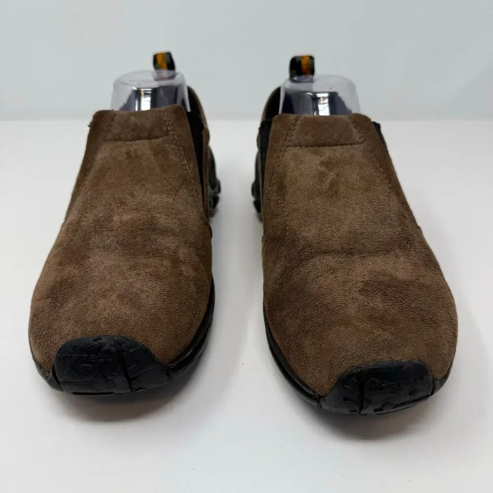 Merrell Jungle Moc Suede Slip on Shoes Men's 8.5 Brown Gunsmoke